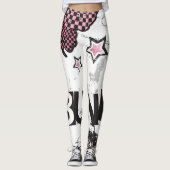 Leggings Leggins punks de conception moderne (Devant)