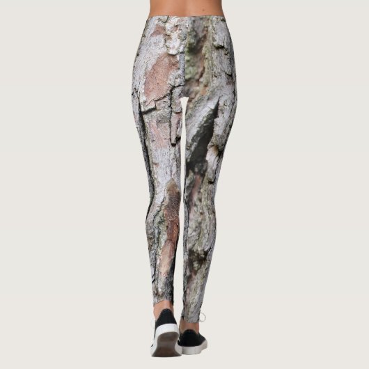 Leggings leggins tronc d'arbre (Dos)