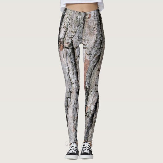 Leggings leggins tronc d'arbre (Devant)