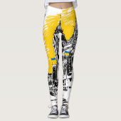 Leggings Leggins - Ukraine Motiv (Devant)