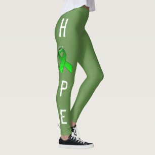Leggings LEGGINS VERTS d'ESPOIR de RUBAN par OASOTA