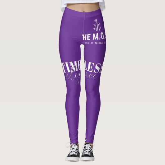 Leggings Leggins(Violet) (Devant)