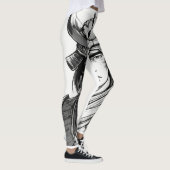 Leggings "Leggy Extravaganza : une merveille de dessin anim (Droite)