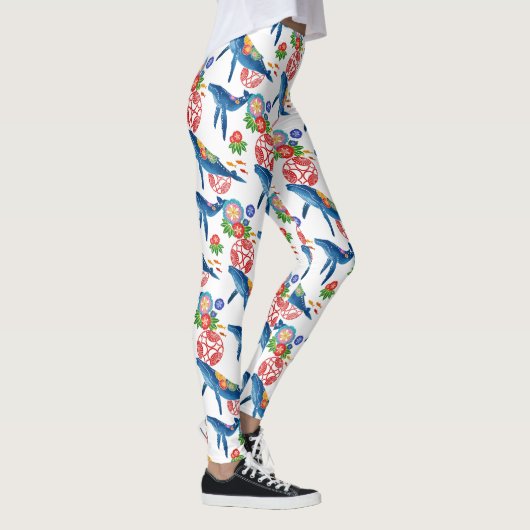 Leggings legings okinawan d'art de motif de style de (Droite)