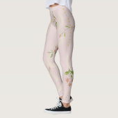 LEGGINGS LEGINGS ROSE DU PRINTEMPS (Gauche)