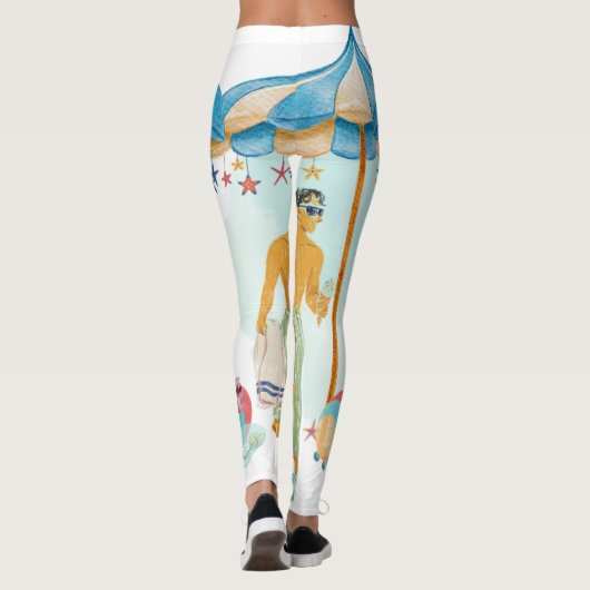 LEGGINGS LEGINGS VIBE D'ÉTÉ (Dos)