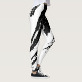 Leggings Legs AlwaysAbstrkt Blk/Wht III (Droite)