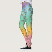 Leggings Legs arc-en-ciel de la poupée Diamond (Gauche)