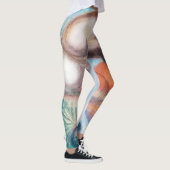 Leggings Legs : Cappuera with a Crane (Droite)