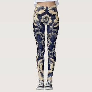 Leggings Legs d'art corporel de Indigo Tattoo Faux