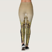 Leggings Legs de bouddha d'or (Dos)