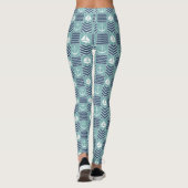 Leggings Legs de courtepointe nautique (Dos)