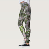 Leggings Legs de fleurs roses (Gauche)