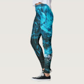 Leggings Legs de glace bleue (Gauche)