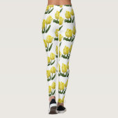Leggings Legs de Tulipes Jaunes (Dos)