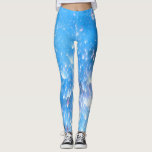Leggings Legs d'entraînement sportif bleu moderne<br><div class="desc">Que vous fassiez du yoga,  des pilates,  que vous vous promenez dans le parc ou dans la salle de sport,  vous serez séduit par ces équipements bleus modernes. Idéal pour les programmes d'athlétisme scolaire,  l'équipe de danse et autres activités actives.</div>