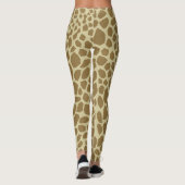 Leggings Legs d'impression de girafe (Dos)
