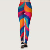 Leggings Legs d'onde couleur dynamique (Dos)