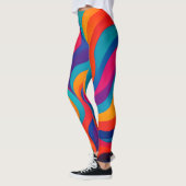 Leggings Legs d'onde couleur dynamique (Gauche)