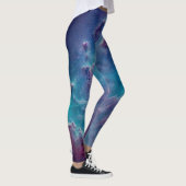 Leggings Legs Univers Nébuleuse Cosmique Bleue (Droite)