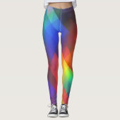Leggings LÉGUMES - Couleurs de l'arc-en-ciel (Devant)