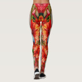 Leggings Légumes de Cockatoo brillants - Joli (Dos)