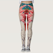Leggings Légumes de Cockatoo brillants - Joli (Devant)