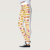 LEGGINGS LÉGUMES IMPRIMÉES FEUILLES (Gauche)