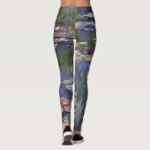 Leggings LÉGUMES - "Lillies d'eau" - Claude Monet (Dos)