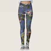 Leggings LÉGUMES - "Lillies d'eau" - Claude Monet (Devant)