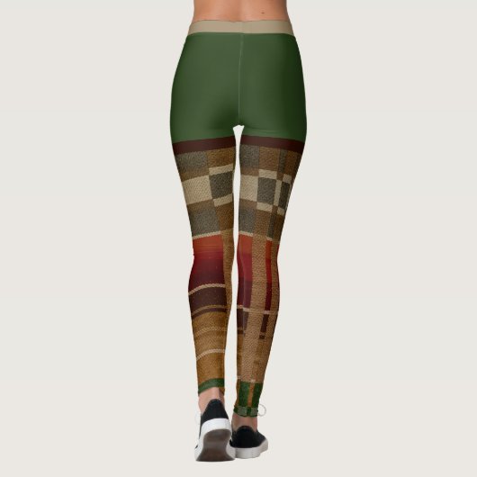 LEGGINGS LÉGUMES - SALSA VERTE (Dos)
