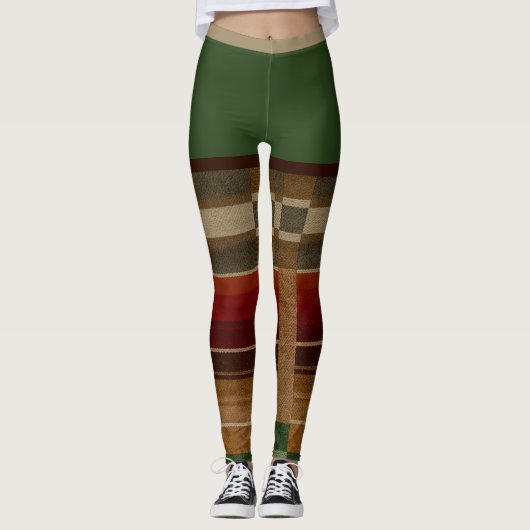 LEGGINGS LÉGUMES - SALSA VERTE (Devant)