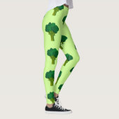 Leggings Légumes verts de Brocoli Légumes sains à manger (Droite)