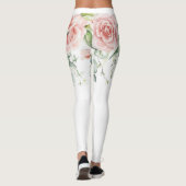 Leggings légumineuse à fleurs (Dos)
