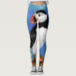 Leggings Légumineuses<br><div class="desc">Belles pattes d'oiseaux de Puffin de l'Atlantique - Peinture MIGNED Design</div>