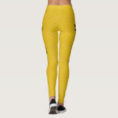 Leggings Légumineuses à boutons d'abeille (Dos)