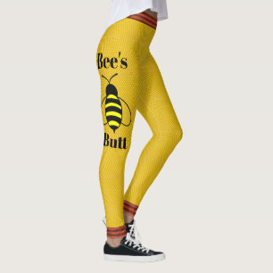 Leggings Légumineuses à boutons d'abeille