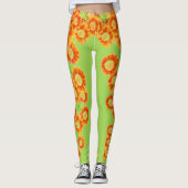 Leggings Légumineuses à citron doux (Devant)