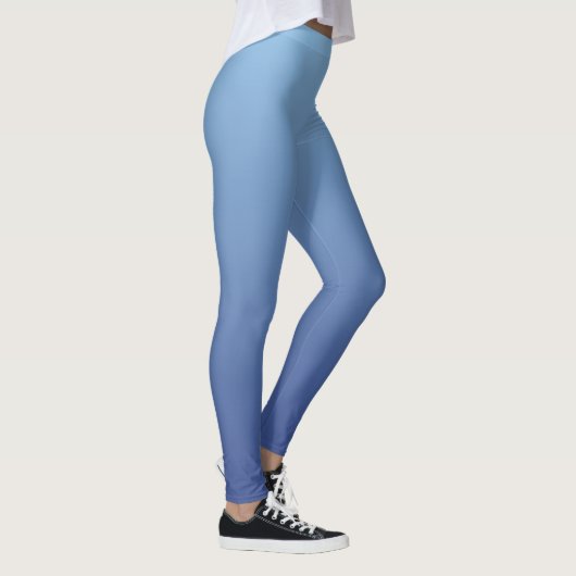 Leggings Légumineuses à dégradé bleu (Droite)