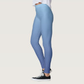 Leggings Légumineuses à dégradé bleu (Gauche)