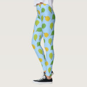 Leggings légumineuses à durians bleus (Gauche)