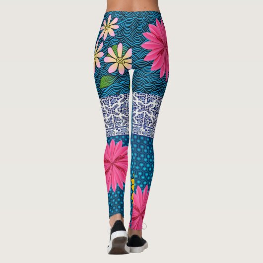 Leggings légumineuses à feuilles longues (Dos)