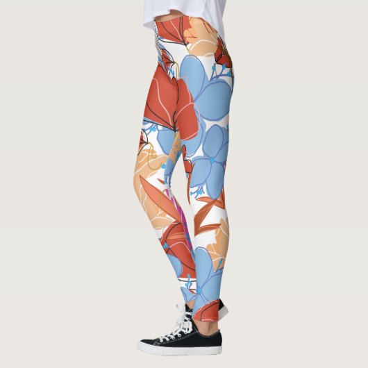 Leggings légumineuses à fleurs (Gauche)