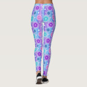 Leggings légumineuses à fleurs de neige (Dos)