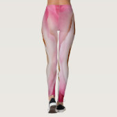 Leggings Légumineuses à fleurs roses (Dos)