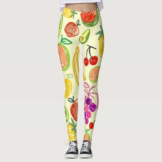 Leggings Légumineuses à fruits mixtes (Devant)