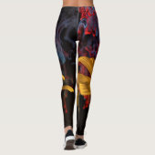 Leggings Légumineuses à fumée de couleur (Dos)
