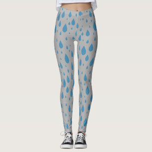 Leggings légumineuses à gouttes de pluie