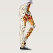 Leggings Légumineuses à illustration de gâteau aux fruits v (Droite)