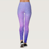 Leggings Légumineuses à imaginaire violet (Dos)